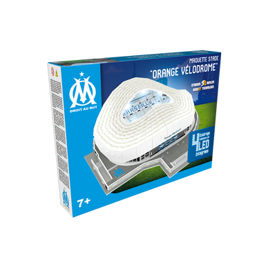Puzzle Megableu Stade 3D Orange Vélodrome Olympique de Marseille Version  LED - Puzzle