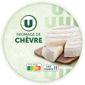 Image de U
Fromage de chèvre au lait pasteurisé  22%MG