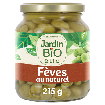 Image de Fèves au naturel bio JARDIN BIO - Bocal