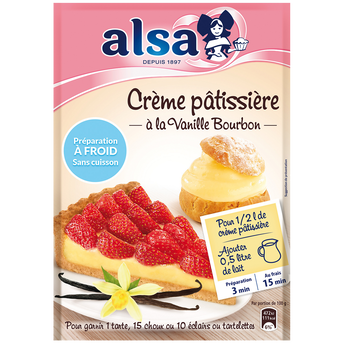 Image de Crème patissière à froid ALSA, sachet de
