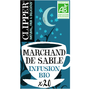 Image de Infusion Bio Marchand de sable CLIPPER - 20 sachets
