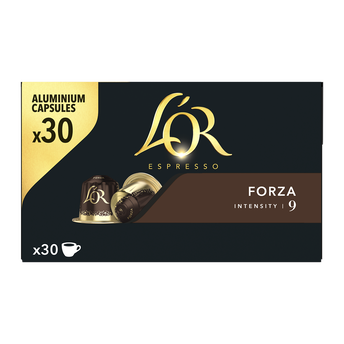 Image de Café capsules L'OR ESPRESSO Forza N°9 - Compatible NESPRESSO