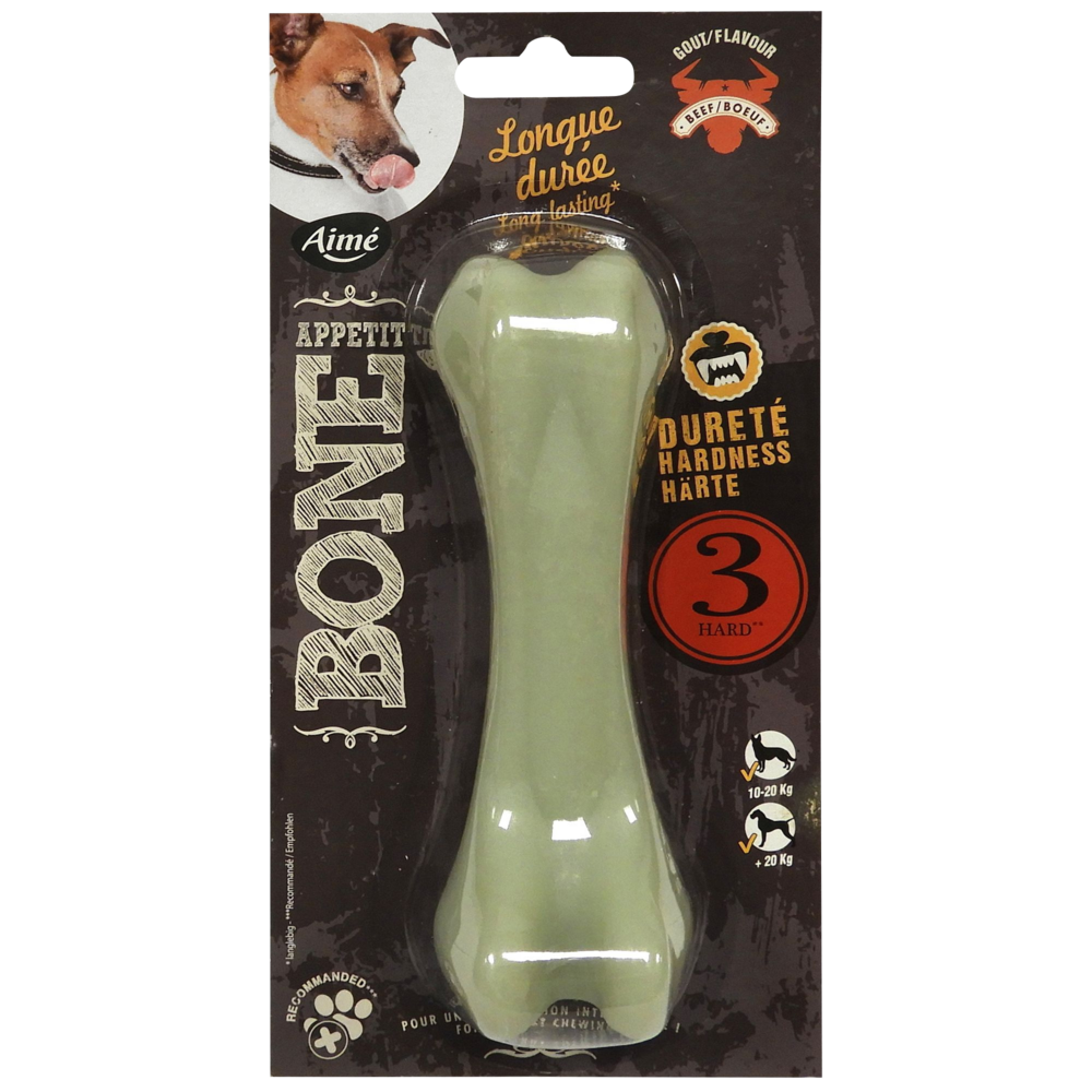 Os à mâcher Nylon BONE APETIT Hard M Femur Boeuf - Super U, Hyper 