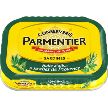 Image de Sardines huile d'olive et herbes de Provence PARMENTIER