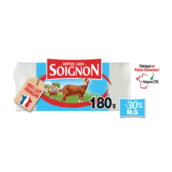 Image de Bûche de chèvre Allégée -30% MG  SOIGNON