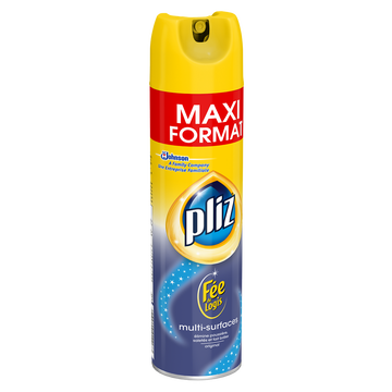 Pliz Nettoyant Dépoussiérant Fée Du Logis Multi Surfaces Pliz, 300ml