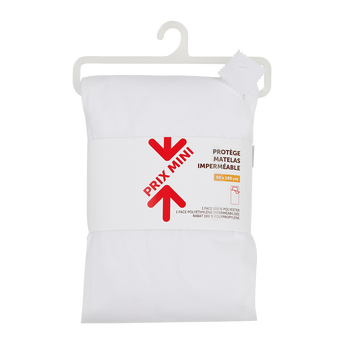 Image de Protege-matelas 90x190cm forme drap housse bonnet