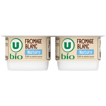 Image de U BIO
Fromage blanc nature