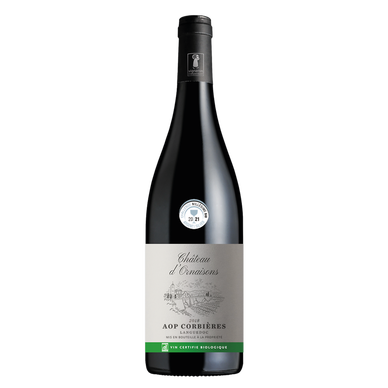 Corbières AOP , Vin rouge, Château d\'Ornaisons Bio 2018 - 75cl - Super U,  Hyper U, U Express