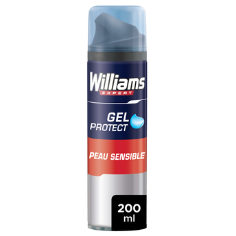 Image de Gel à raser peaux sensibles WILLIAMS, atomiseur de