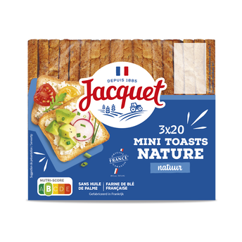 Image de Mini-toast nature JACQUET