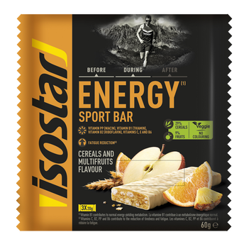 Image de Barre énergétique multifruits ISOSTAR -  x3