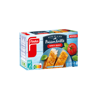 Image de Poisson grillé Tomate et basilic FINDUS, x2