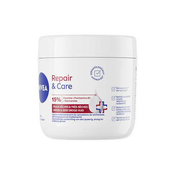 Image de Crème corps Repair&Care Peau sèche NIVEA