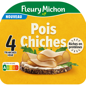 Image de Tranches de pois chiches FLEURY MICHON, 4 tranches