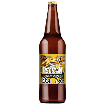 Image de Bière blonde de caractère PELICAN non filtrée 7,5°