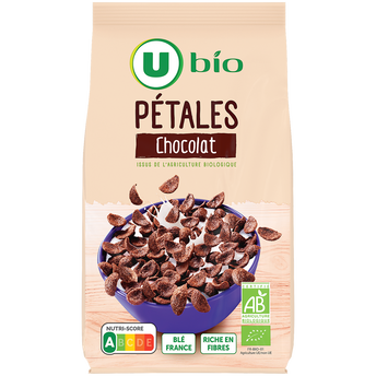 Image de U BIO
Pétales de blé chocolat U BIO, sachet