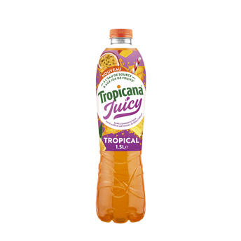 Image de Boisson aux fruits tropicaux TROPICANA JUICY - bouteille