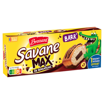 Image de Gâteau SAVANE Max Barr' Pocket BROSSARD, x7