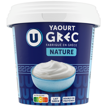 Image de U
Yaourt grec nature 10%MG
