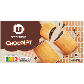 Image de U
Gâteau P'tit fourré cacao, pocket x16