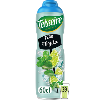 Image de Boisson concentrée menthe citron aromatisée à diluer TEISSEIRE