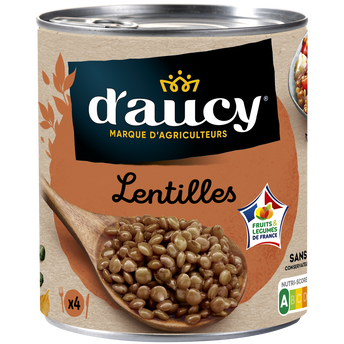 Image de Lentilles préparées D'AUCY - Boîte