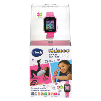 VTECH - Kidizoom smartwatch dx2 rose - Dès 5 ans - Super U, Hyper