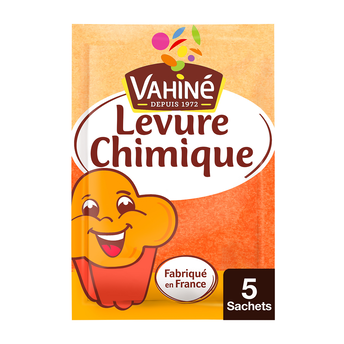Image de Levure chimique VAHINE, 5 sachets
