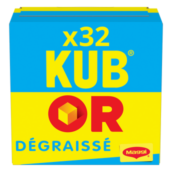 Image de Bouillon cube dégraissé Kub Or MAGGI, boîte de 16 cubes