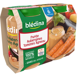 Pots Pour Bebe Sales Puree D Aubergines Tomate Et Agneau Bledina Des6 Mois 2x0g Super U Hyper U U Express Pots Pour Bebe Sales Puree D Aubergines Tomate Et Agneau Bledina Des6 Mois 2x0g Super U Hyper U U Express