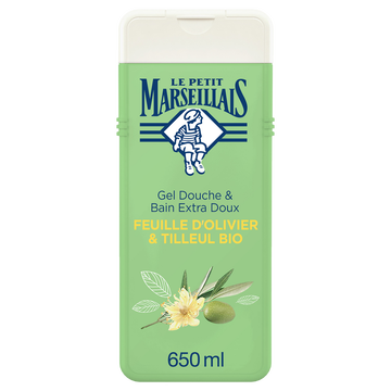 Le Petit Marseillais Douche Feuille D'olivier Tilleul Bio Le Petit Marseillais, 650ml