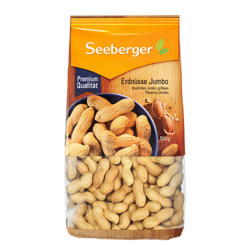 Seeberger Arachide Jumbo Géante, Seeberger, Sachet 500g