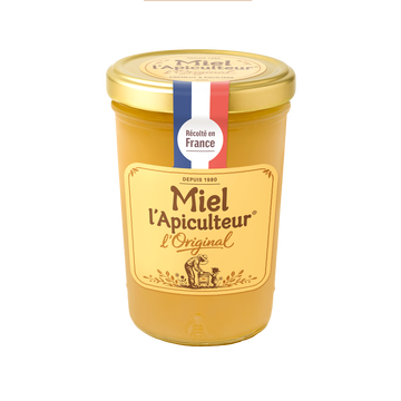 MIEL l'Apiculteur Miel De France Crémeux Miel L'apiculteur, Pot En Verre De 500g