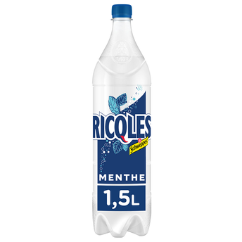 Image de Soda saveur Menthe RICQLES - la bouteille de