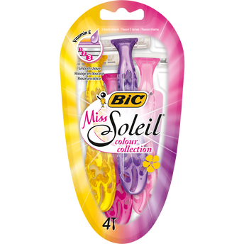 Image de Rasoirs jetables féminin Miss soleil color sous blister, BIC