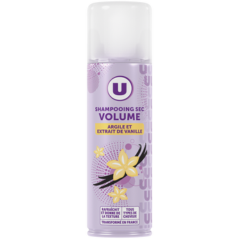 Image de U
Shampooing sec volume Tous types de cheveux