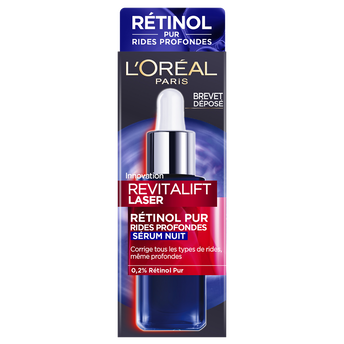 Image de Sérum visage Anti-rides au Rétinol Revitalift Laser L'OREAL PARIS - Flacon
