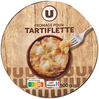 Image de U
Fromage au lait pasteurisé pour tartiflette  27%mg