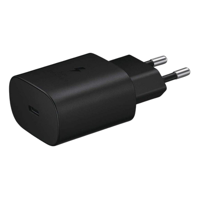 Chargeur avec câble SAMSUNG USB/C noir ultra rapide 25W - Super U, Hyper U,  U Express 