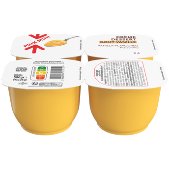 Image de Crème dessert saveur vanille PRIX MINI