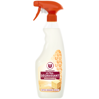 Image de U
Nettoyant dégraissant parfum savon de Marseille  spray de