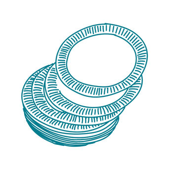 Image de Assiette en carton 28cm blanc