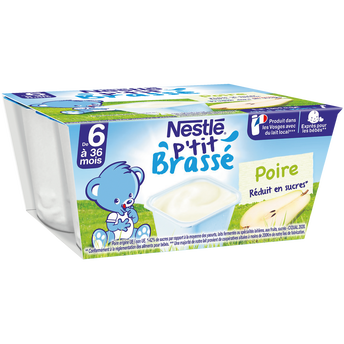 Image de Desserts lactés P'TIT BRASSE Poire