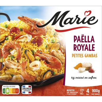 Image de Paëlla royale petites gambas et safran MARIE