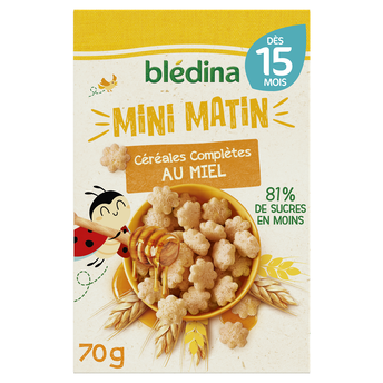 Image de Céréales bébé complètes au miel dès 15 mois BLEDINA