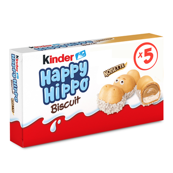 Image de Biscuit Gaufrette Happy Hippo noisettes KINDER t5