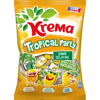 Image de Bonbons Tropical Party Promo KREMA - Sachet de