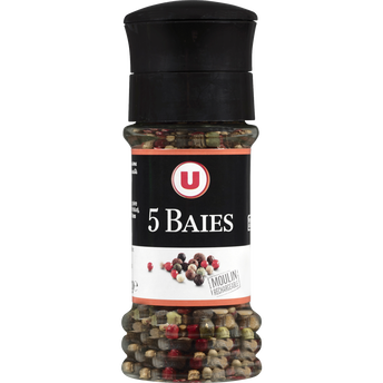 Image de U
Moulin rechargeable 5 baies