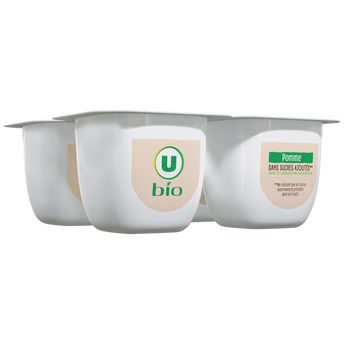 Image de U BIO
Purée de pommes , 4 pots de